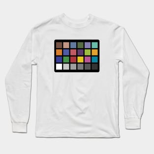 Colored Squares Long Sleeve T-Shirt